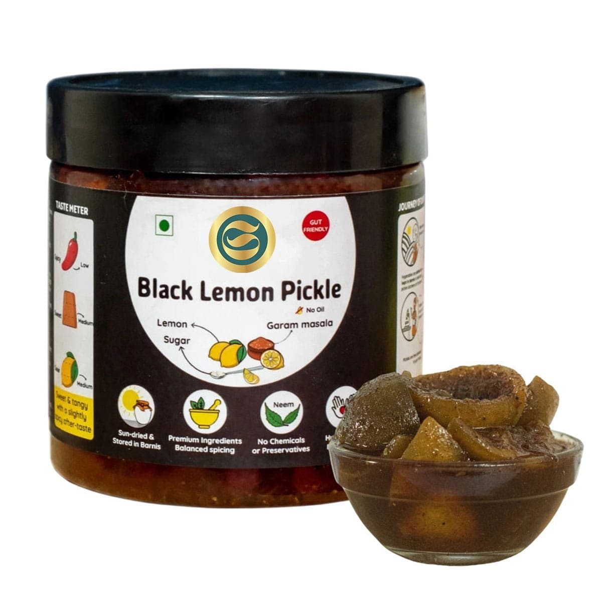 Black Lemon Pickle