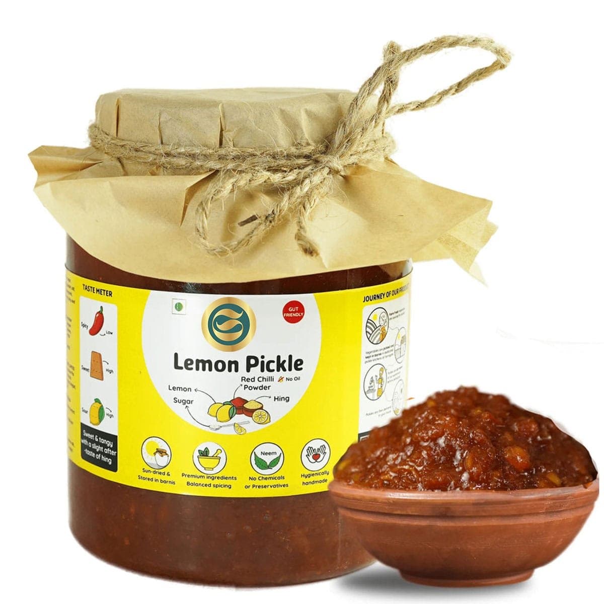 Crushed Lemon Pickle