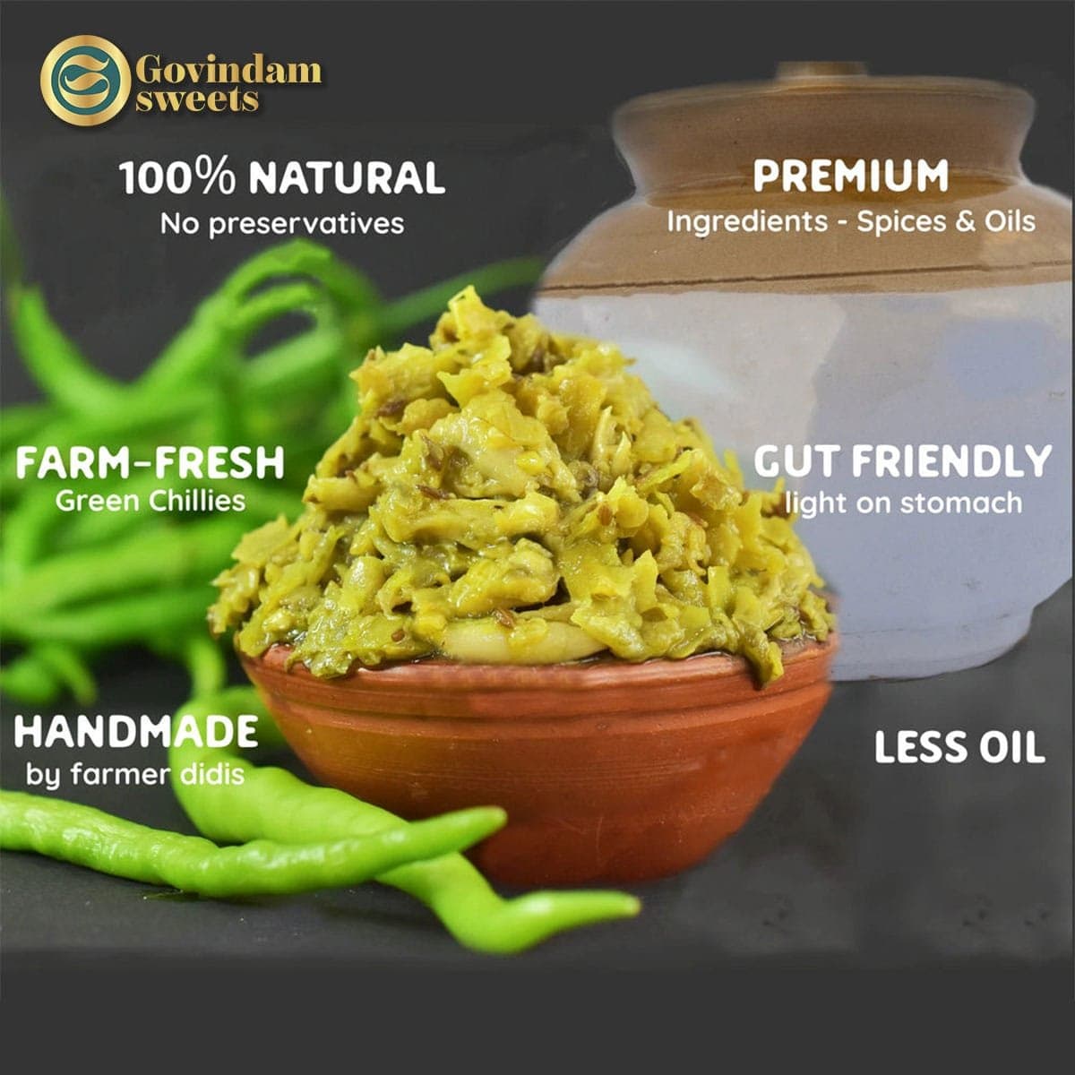 Chilli Chutney Thecha