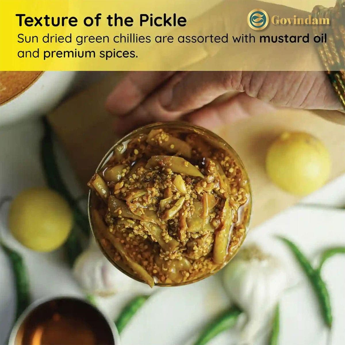 Green Chilli Pickle