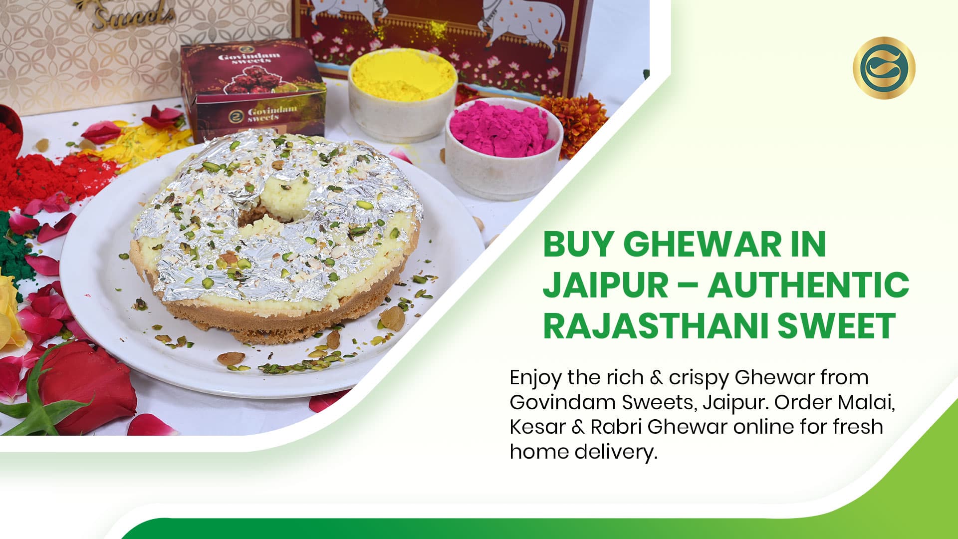 Ghewar in Jaipur - Authentic Rajasthani Delicacy