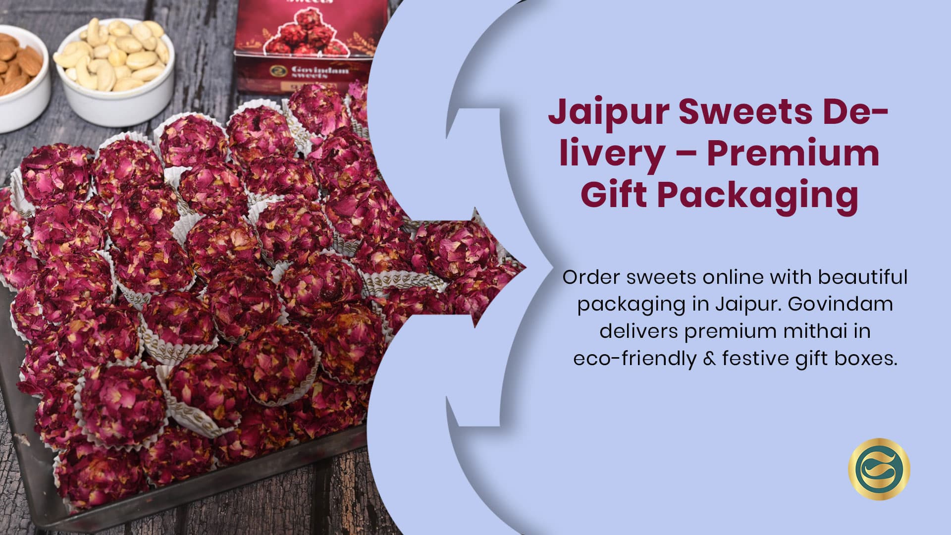 Jaipur Mithai Delivery with Designer Packaging: Premium Sweet Gifts