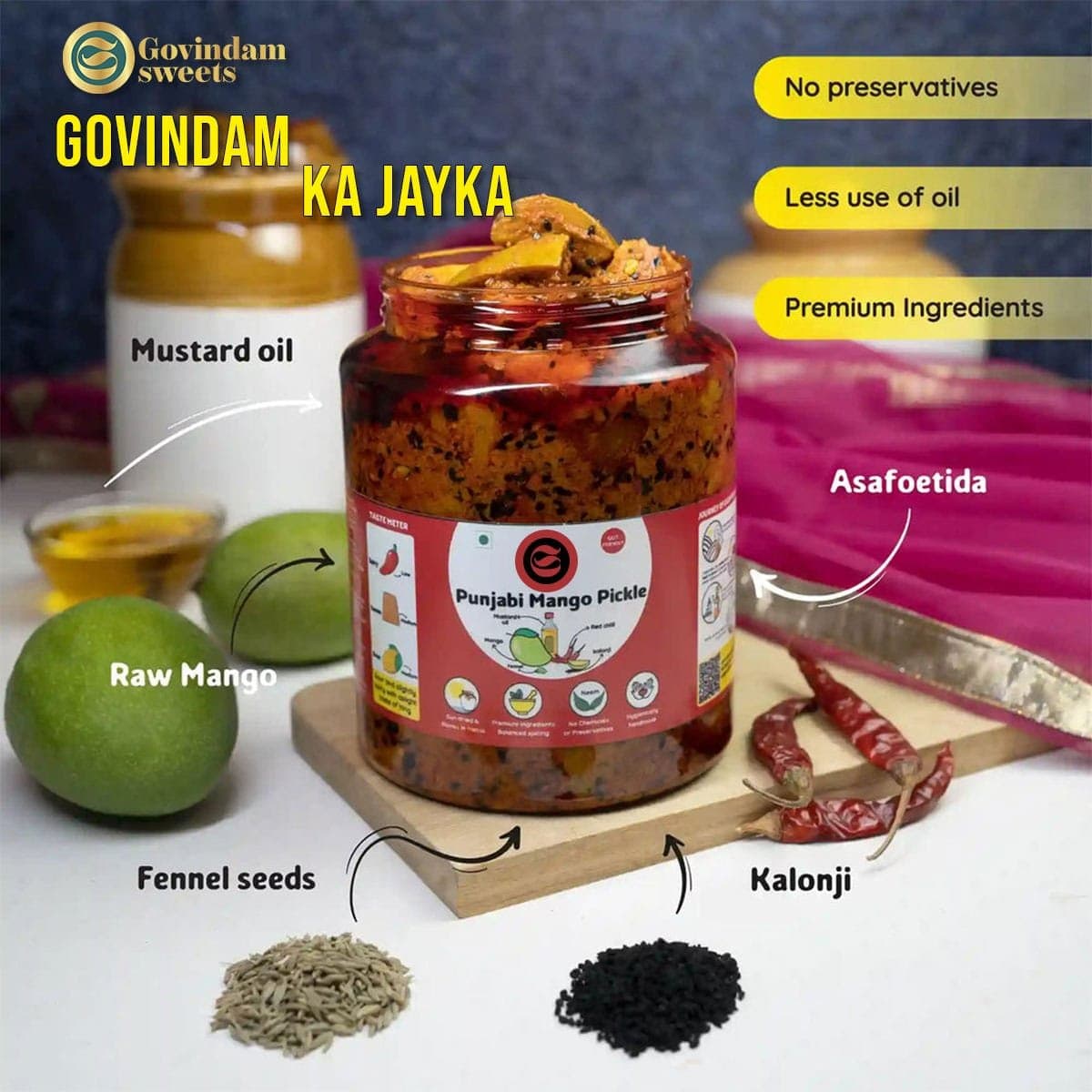 Punjabi Mango Pickle