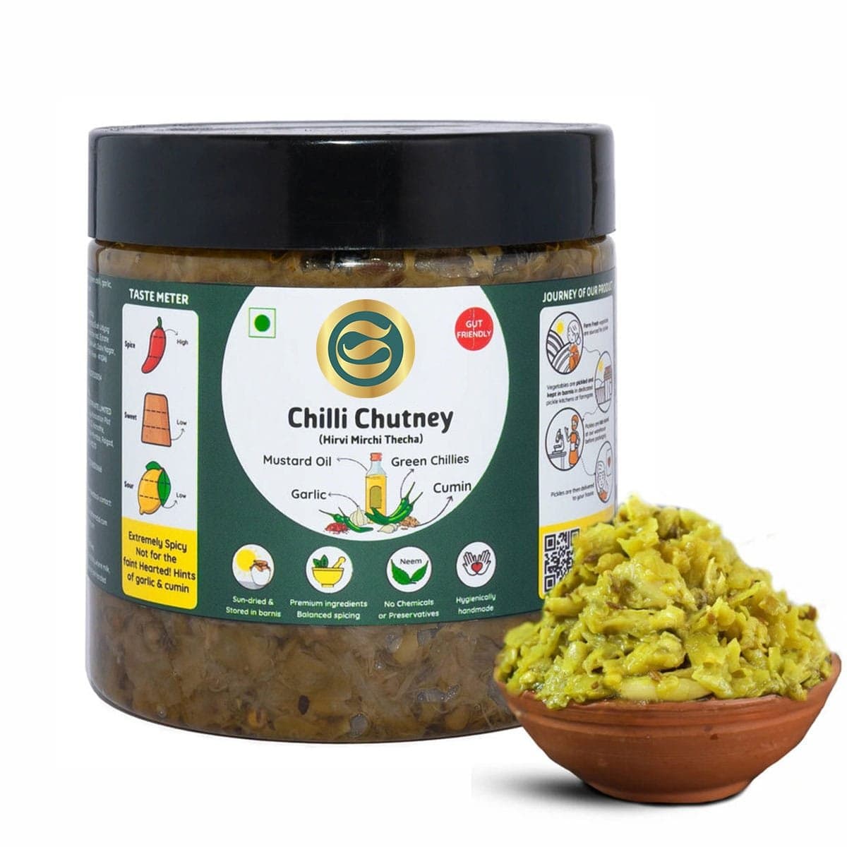 Chilli Chutney Thecha