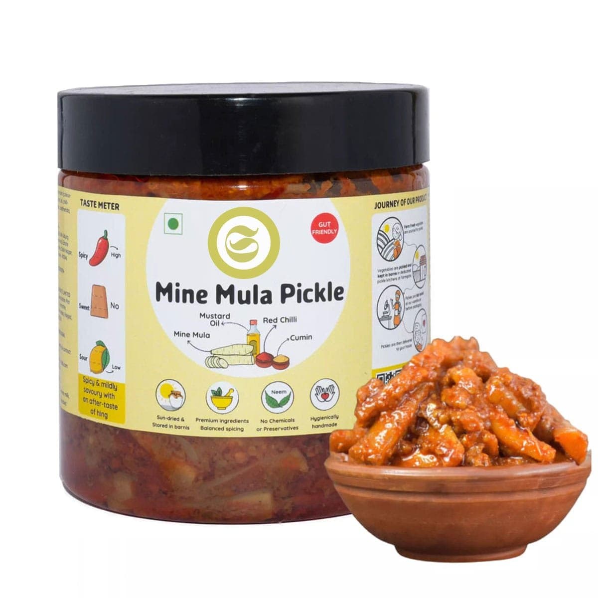 Mine Mula Achar