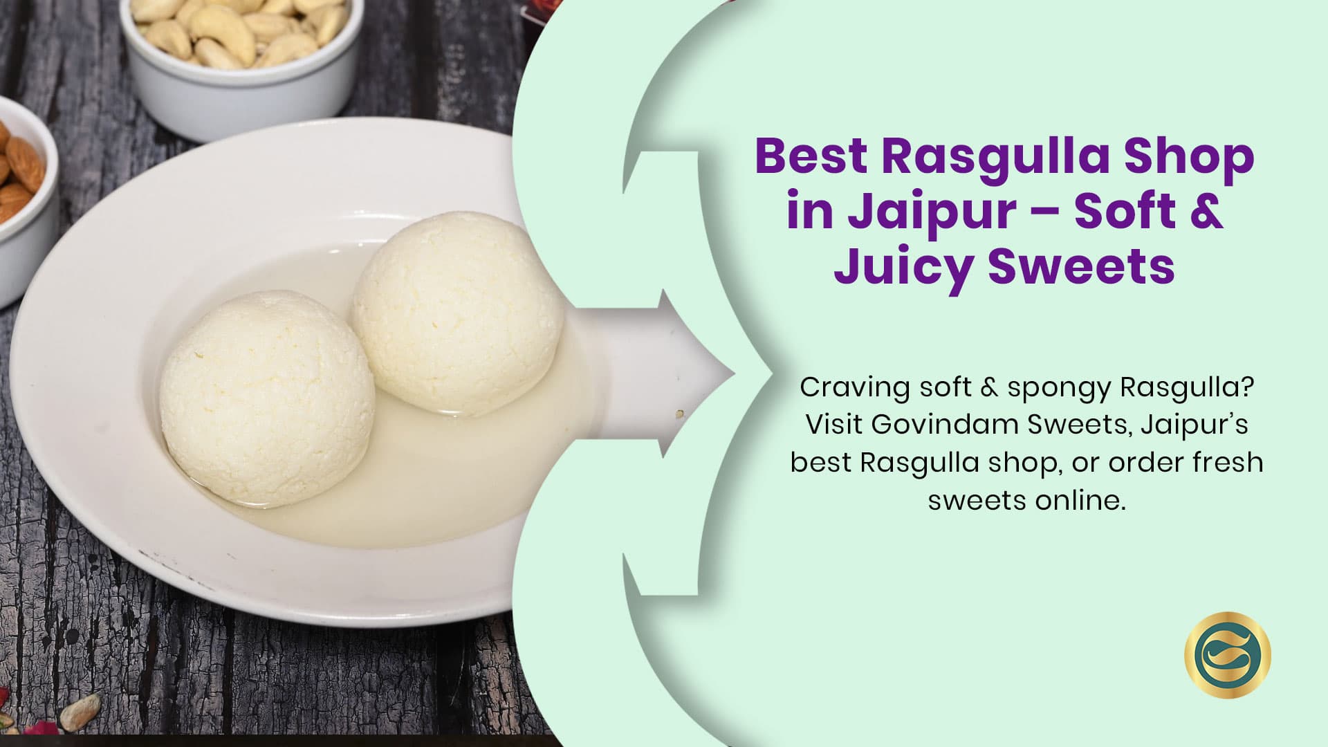 Rasgulla Shop in Jaipur - Premium Bengali Sweet