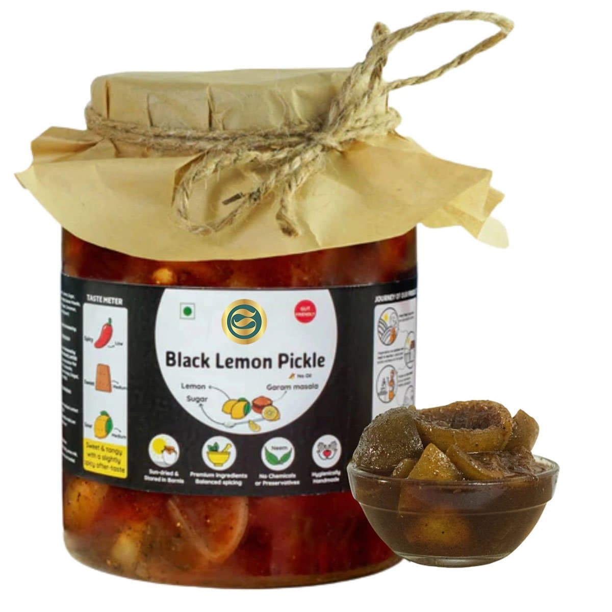 Black Lemon Pickle B2B Wholesale Direct from Manufacturer - Premium Factory Benefits Jaipur
