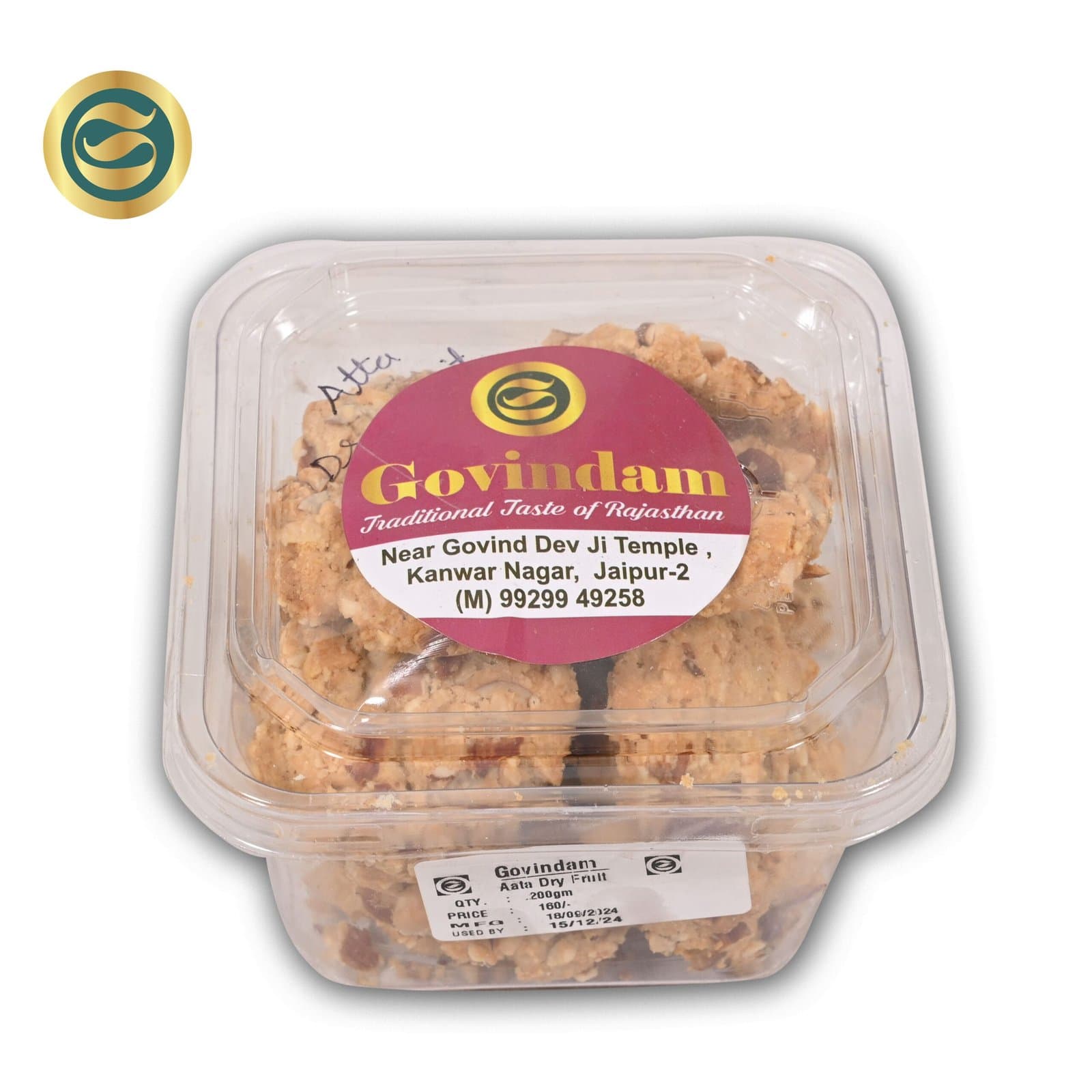 Atta Dryfruit Cookies