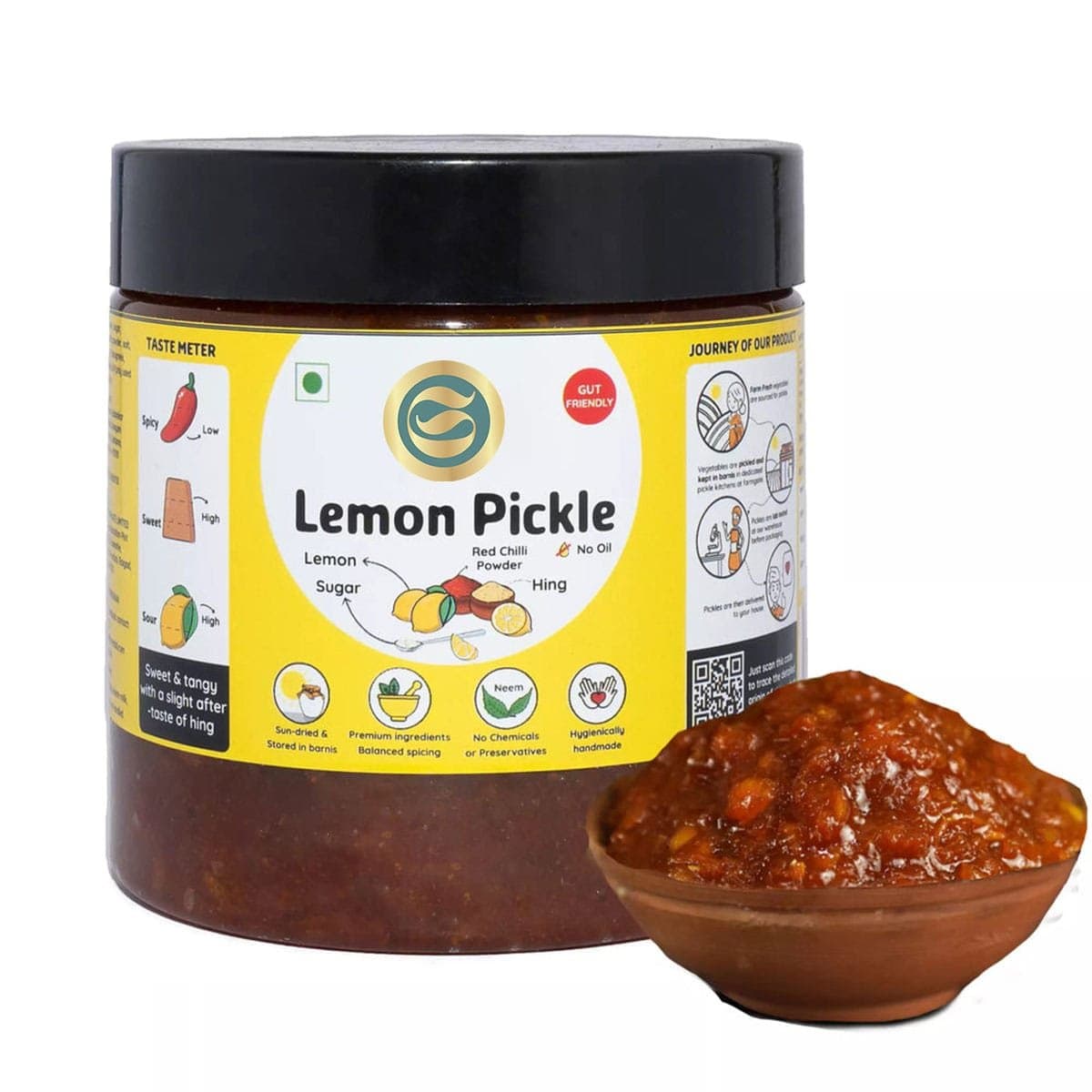 Crushed Lemon Pickle