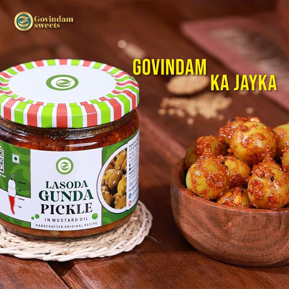 Gunda ka Achar B2B Wholesale Direct from Manufacturer - Premium Gunda Berry Pickle Jaipur