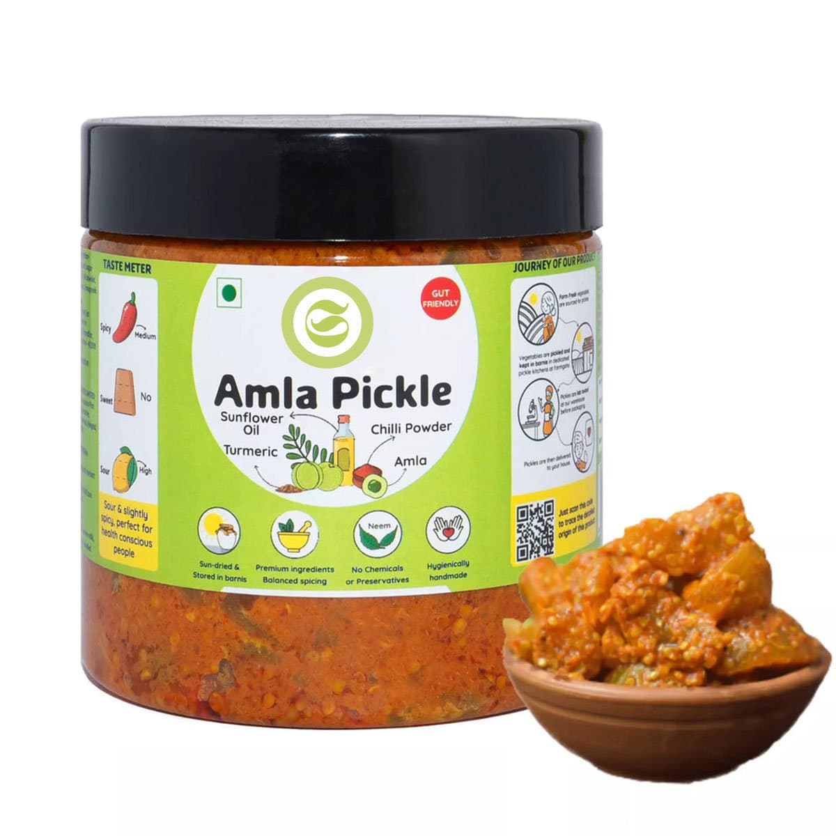 Amla Pickle B2B Wholesale Direct from Manufacturer - Premium Immunity Superfruit Factory Direct