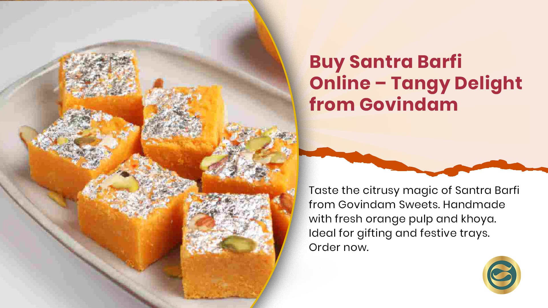 Santra Barfi: The Citrus Delight of Premium Indian Sweets