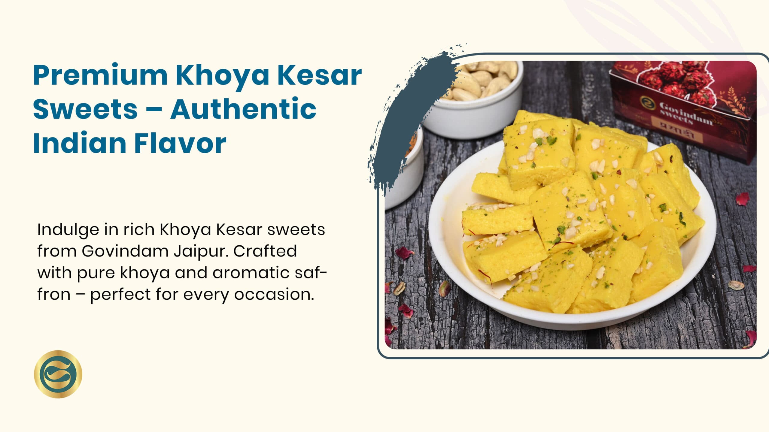 Khoya Kesar: Traditional Saffron-Infused Delicacy