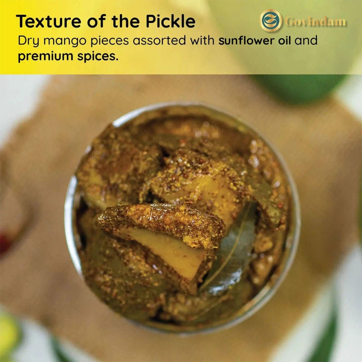 Homemade Mango Pickle