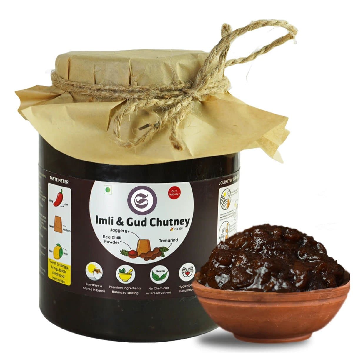 Imli & Gud Chutney B2B Wholesale Direct from Manufacturer - Premium Tamarind Jaggery Factory Direct