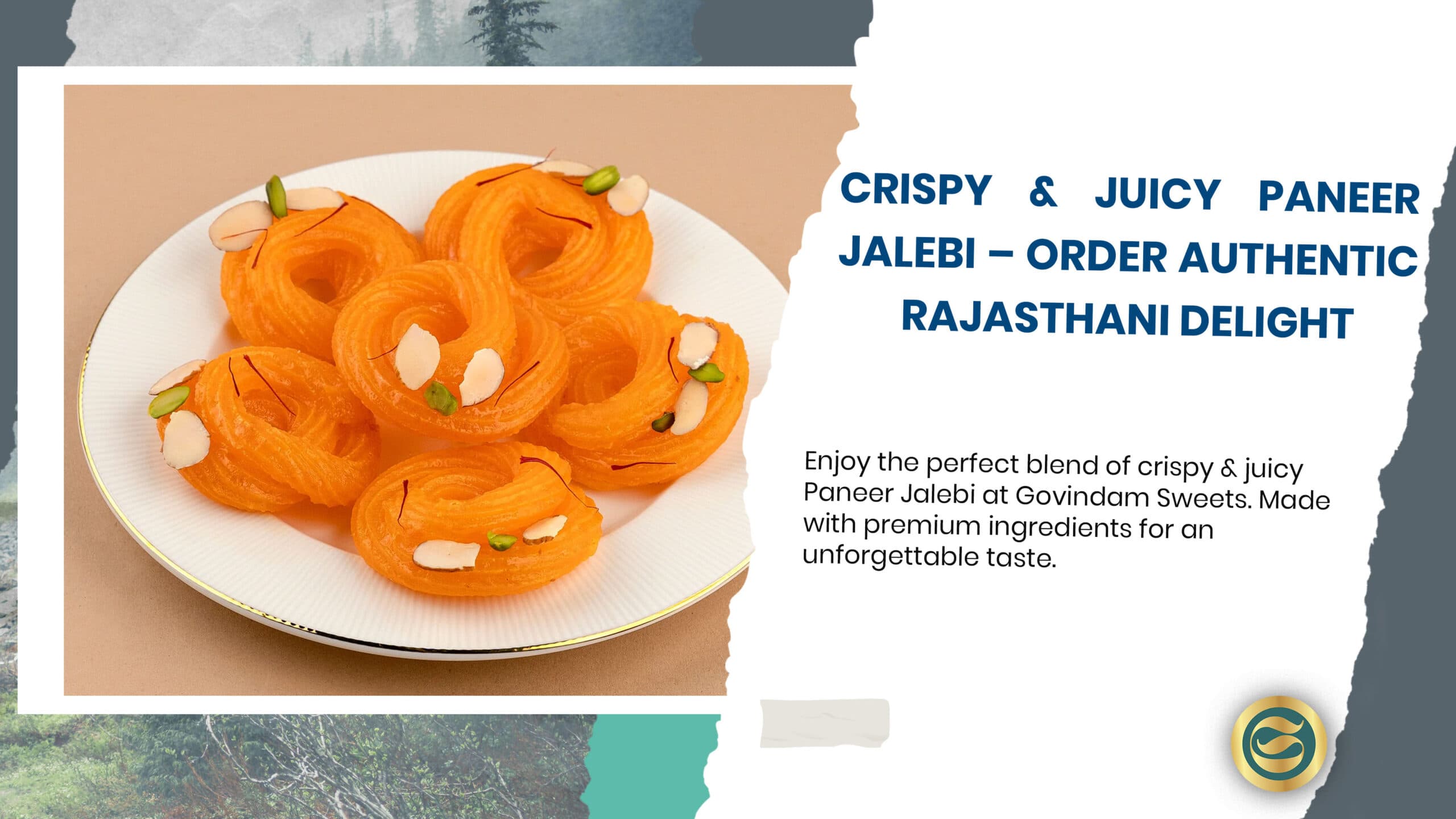 Crispy & Juicy Paneer Jalebi – Order Authentic Rajasthani Delight