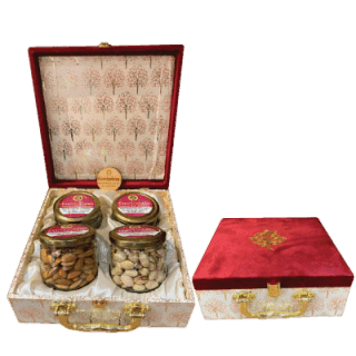 Premium Dry Fruits Box: Kaju, Badam, Pista & Kishmish