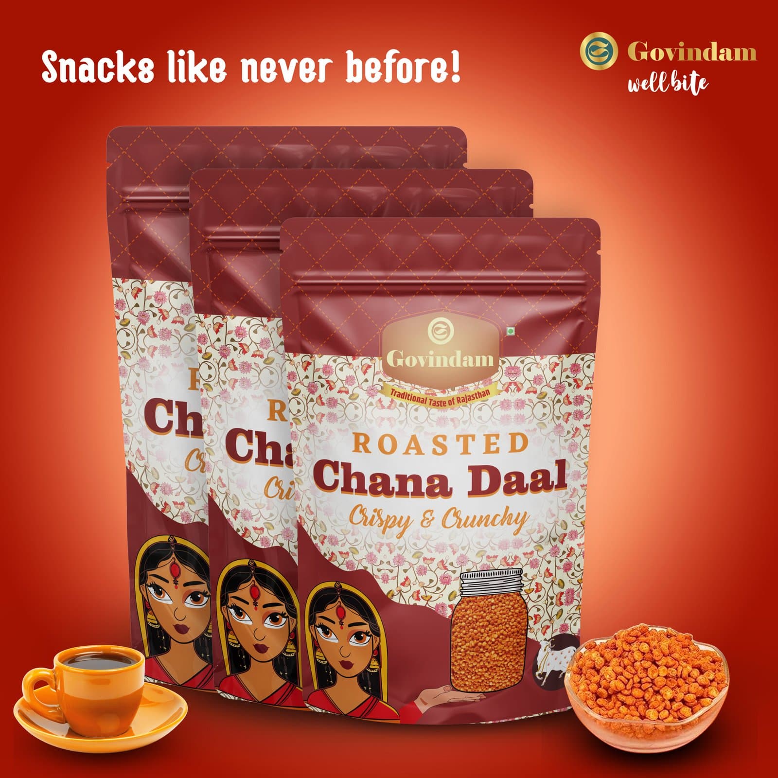 Chana Dal - Premium Authentic Wholesale Split Bengal Gram | Govindam Sweets