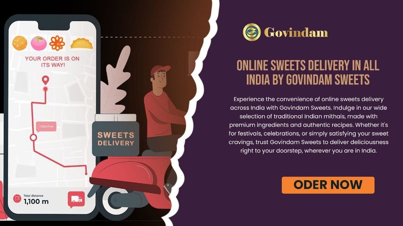 Indulge in Sweetness of India Online Sweets Delivery Nationwide
