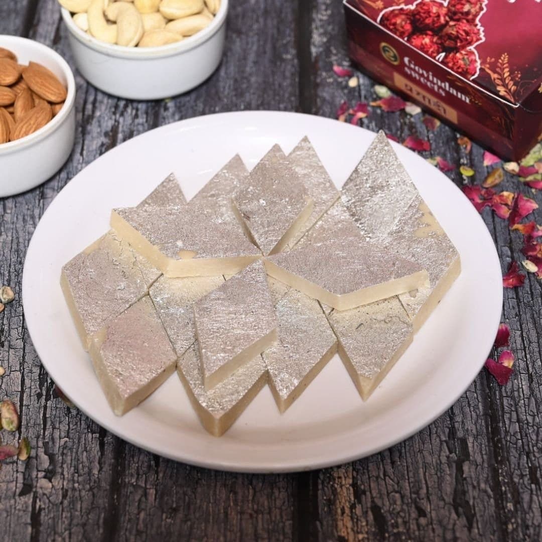 Fresh Premium Kaju Katli - Traditional Indian Sweet