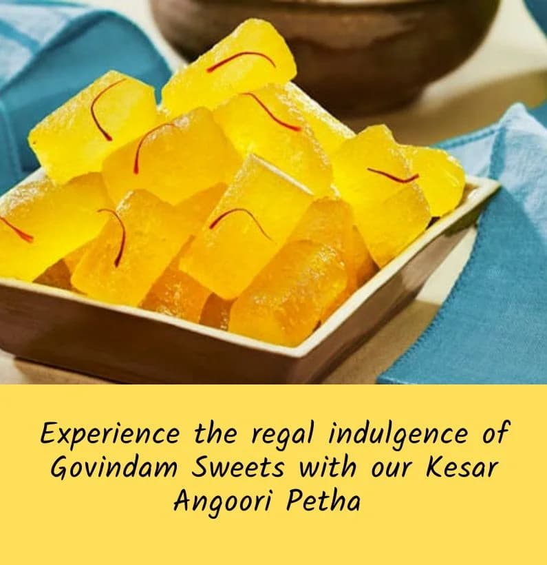 Kesar Angoori Petha
