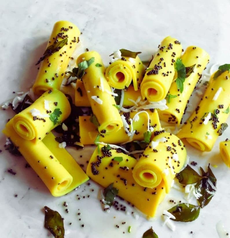Khandvi Dhokla