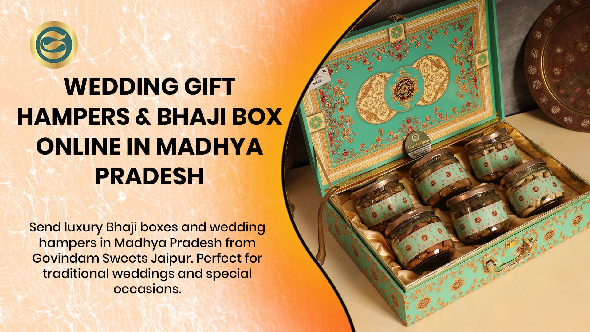 Wedding Gift Hampers & Bhaji Box Online in Madhya Pradesh – Govindam Sweets