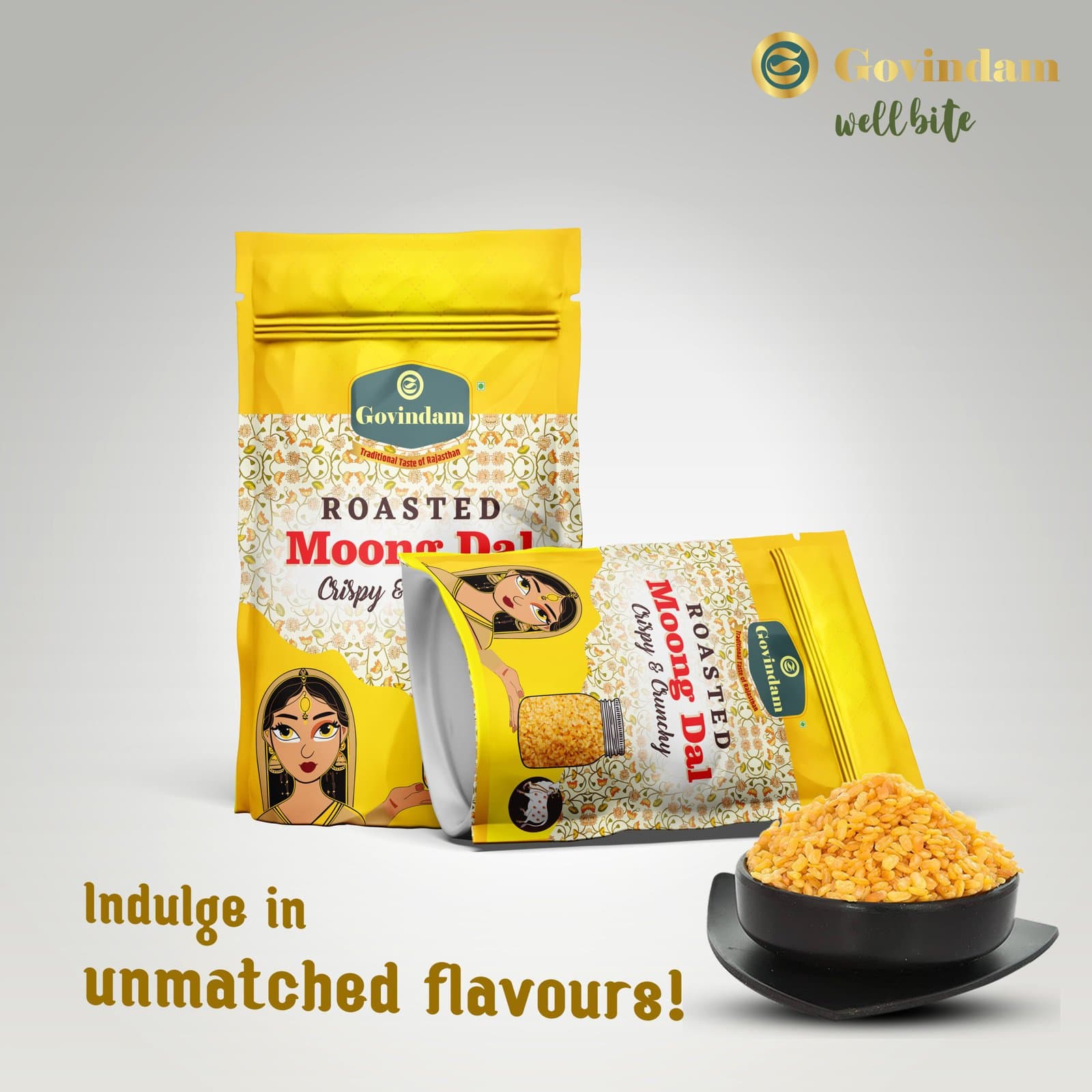 Moong Dal - Premium Authentic Wholesale Split Green Gram | Govindam Sweets