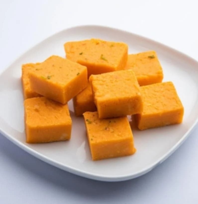 Orange Burfee