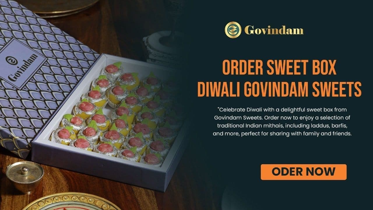 Diwali Sweet Box Authentic Rajasthani Delights Govindam Sweets