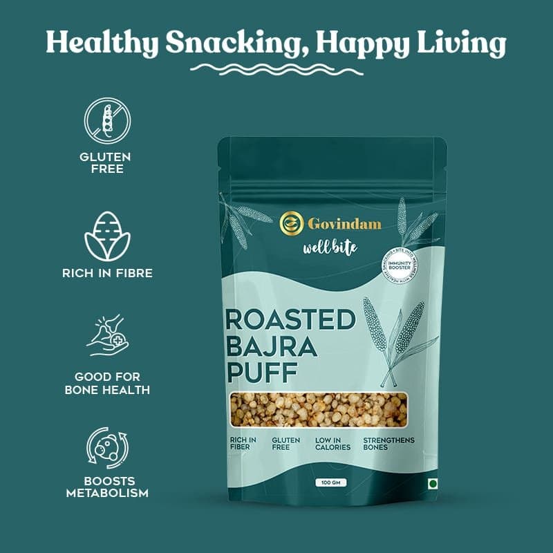 Roasted Bajra Puff