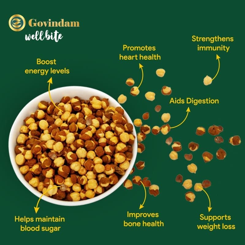Roasted Garlic Channa
