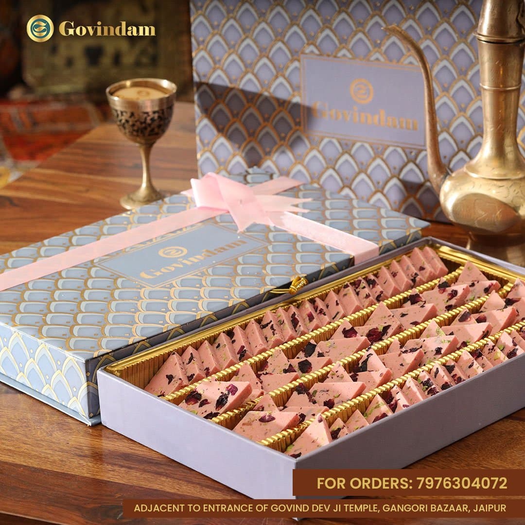 Fresh Rose Katli - Premium Rose Flavored Sweet