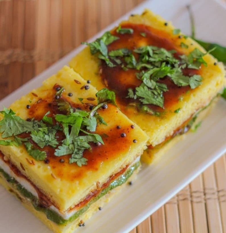 Sandwich Dhokla