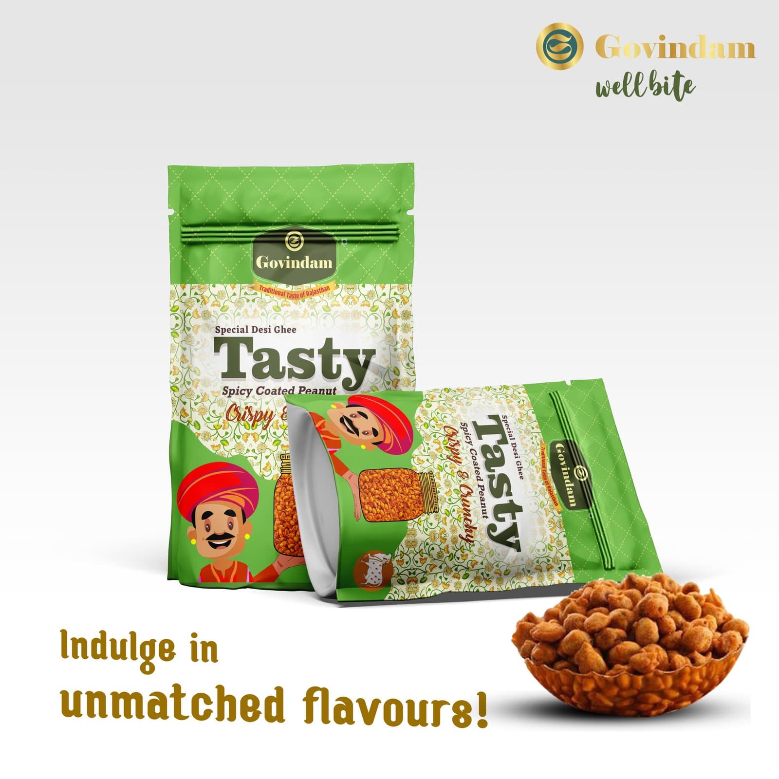 Tasty Namkeen - Premium Authentic Wholesale Savory Snack Mix | Govindam Sweets
