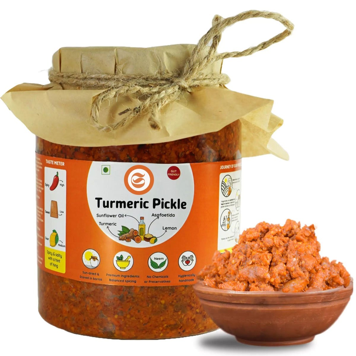 Turmeric Pickle B2B Wholesale Direct from Manufacturer - Premium Health Benefits Factory Direct