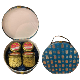 Dry Fruits Box: 720g - Premium Kaju, Badam, Pista & Kishmish