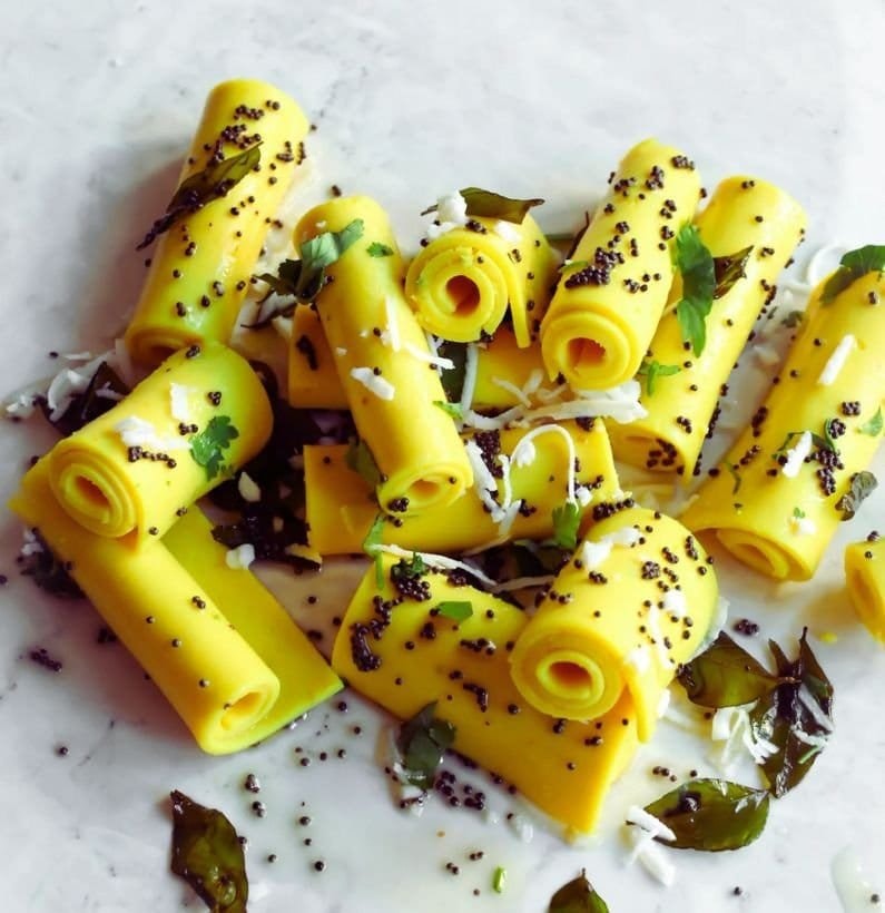 Khandvi Dhokla