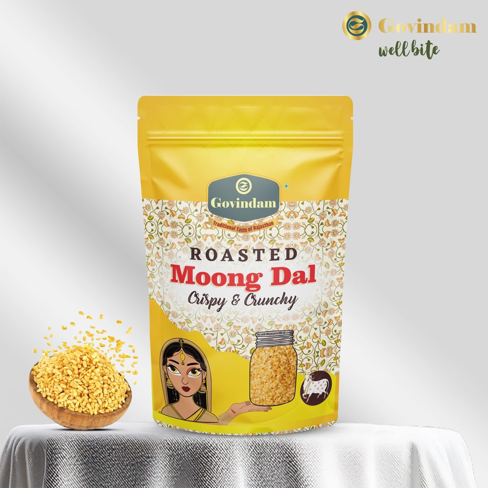 Moong Dal - Premium Authentic Wholesale Split Green Gram | Govindam Sweets
