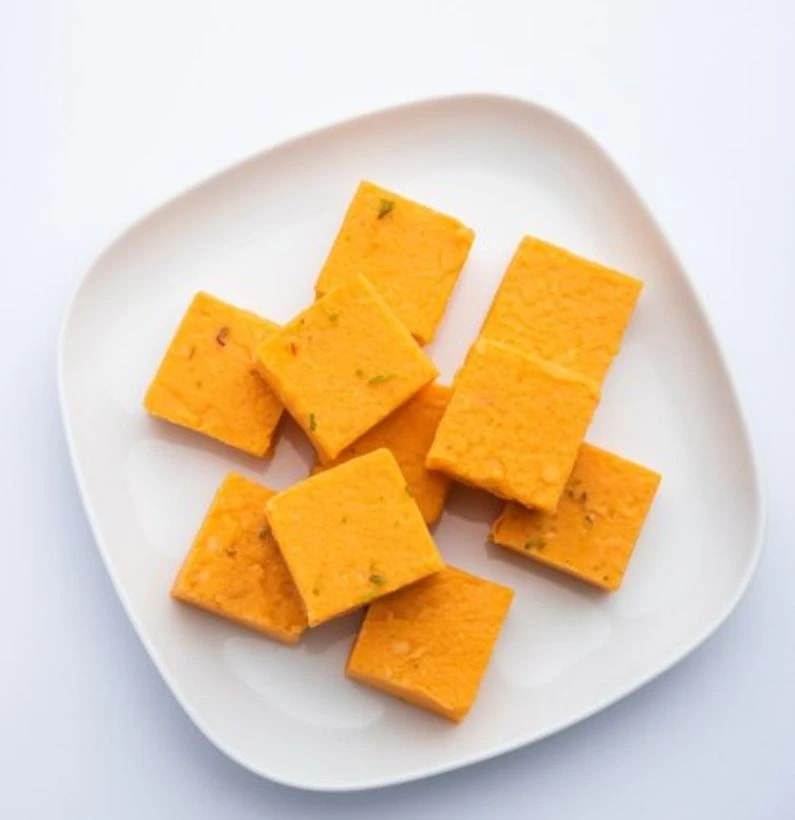 Orange Burfee