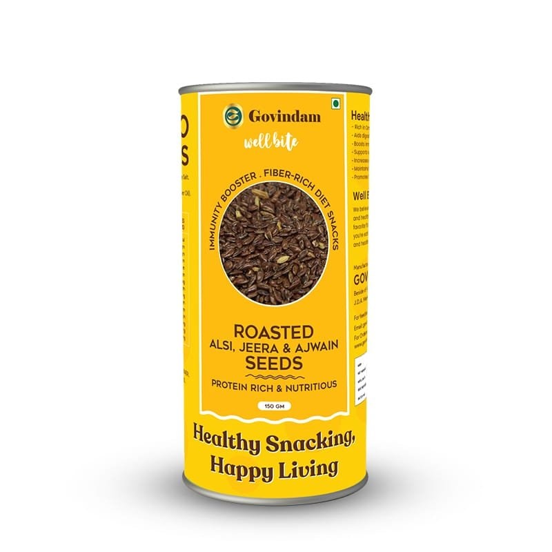 Roasted Alsi Jeera Seeds