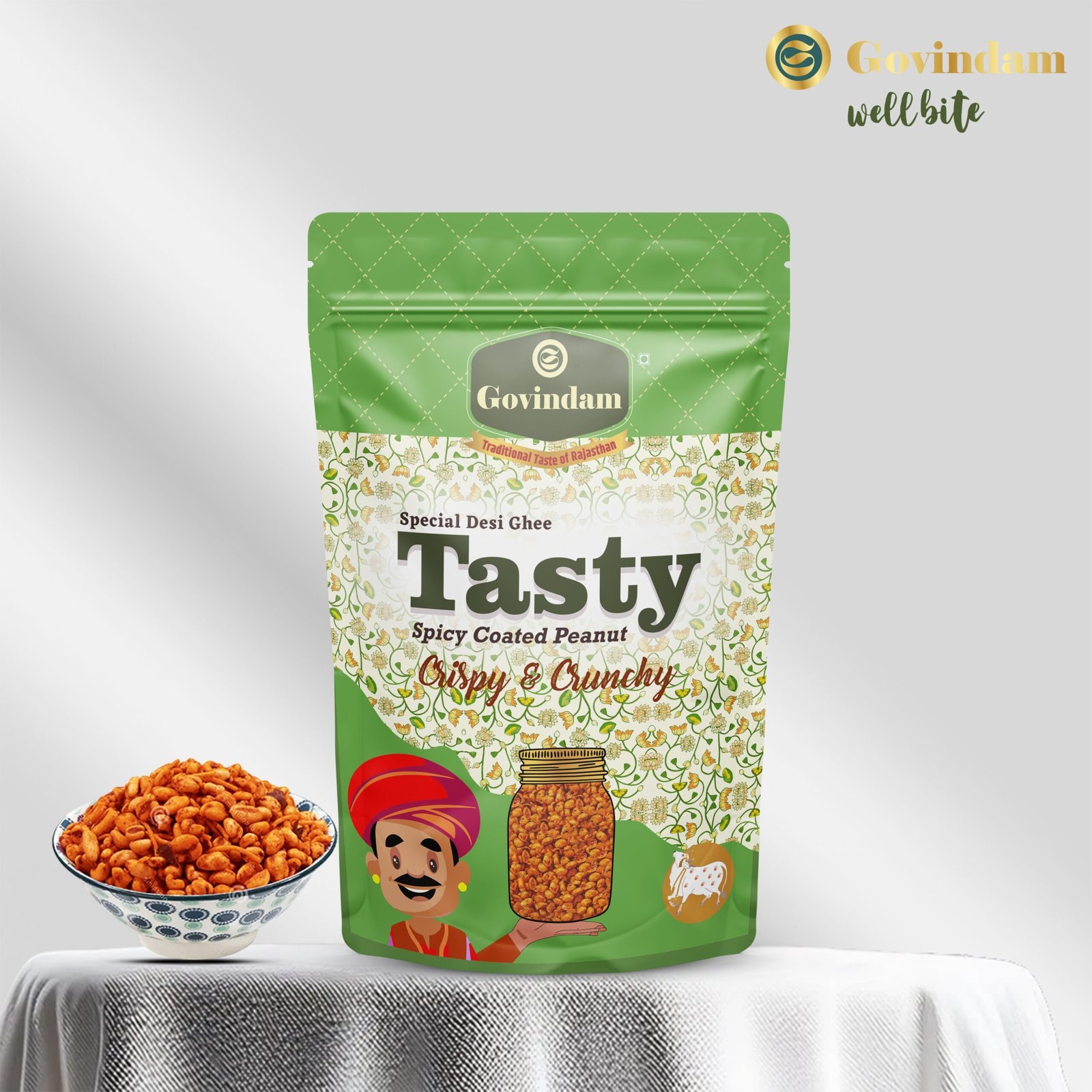 Tasty Namkeen - Premium Authentic Wholesale Savory Snack Mix | Govindam Sweets
