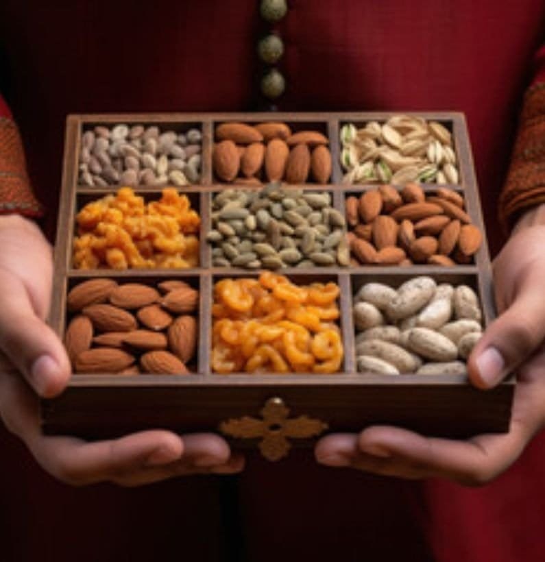 Dry Fruit Thali