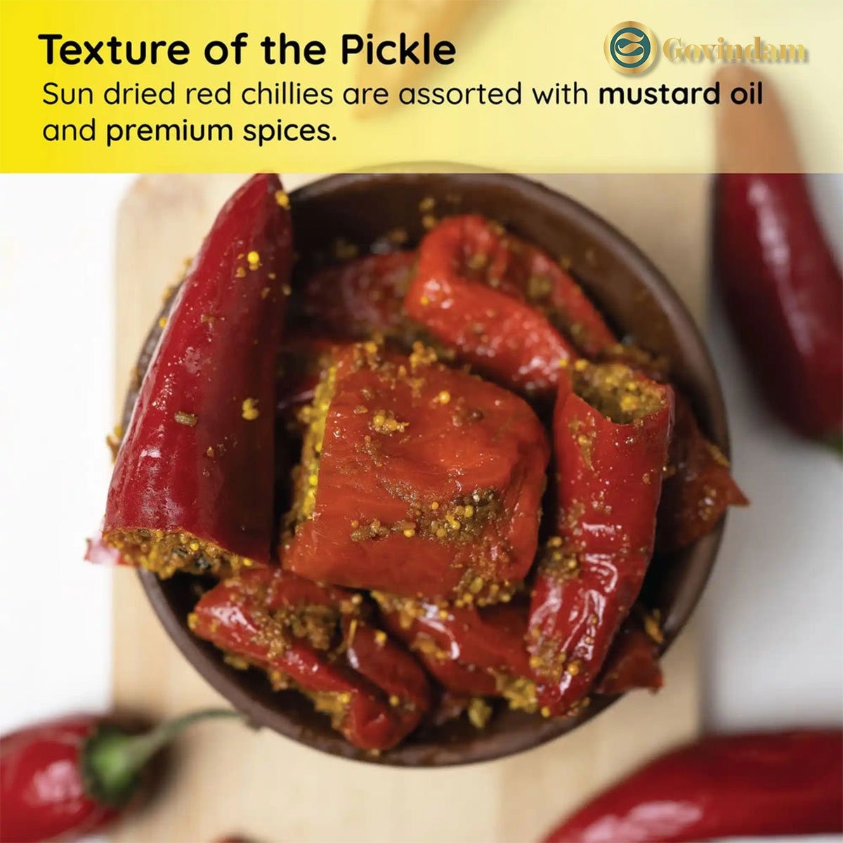Red Chilli Pickle B2B Wholesale Direct from Manufacturer - Premium Lal Mirch Achar Factory Direct