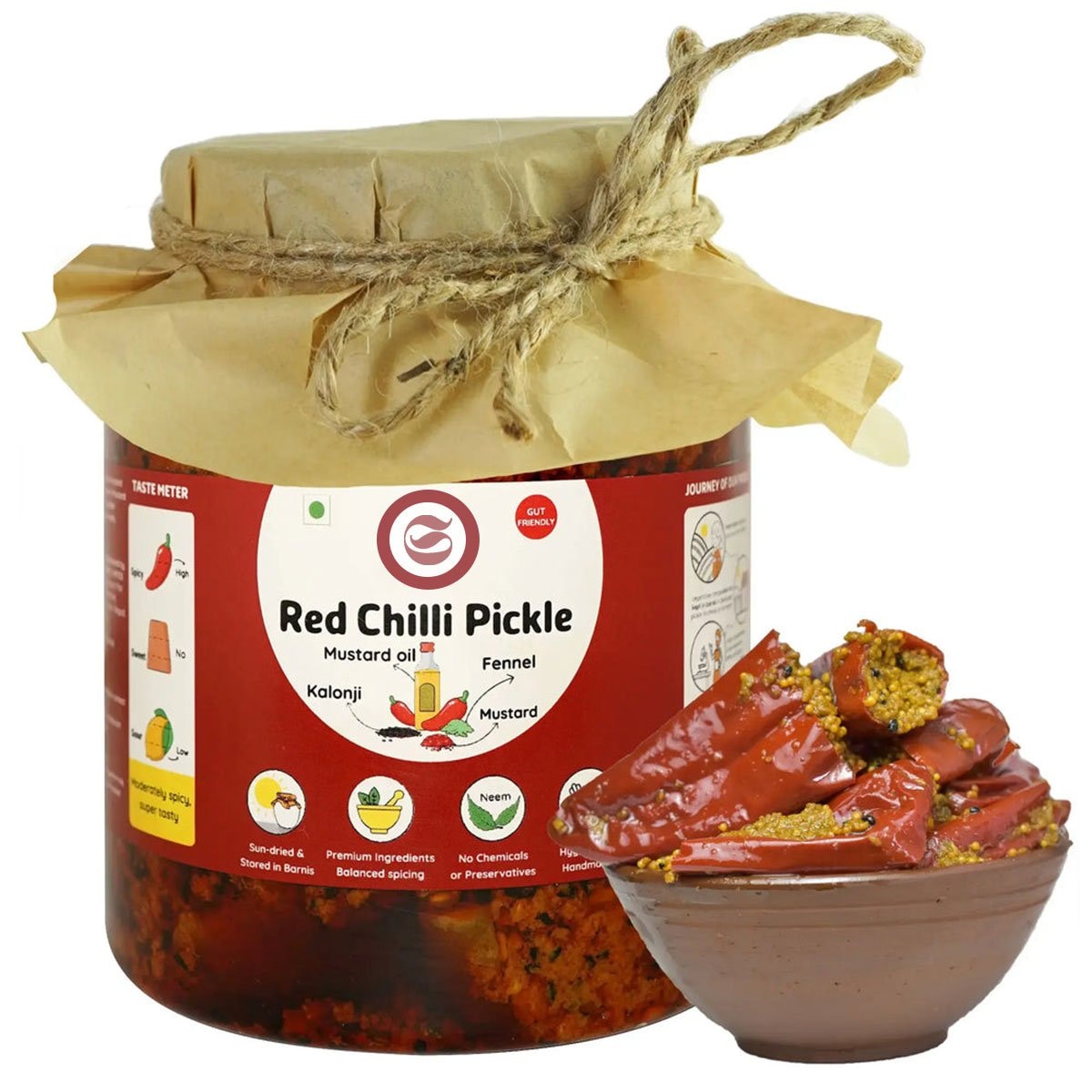 Red Chilli Pickle B2B Wholesale Direct from Manufacturer - Premium Lal Mirch Achar Factory Direct