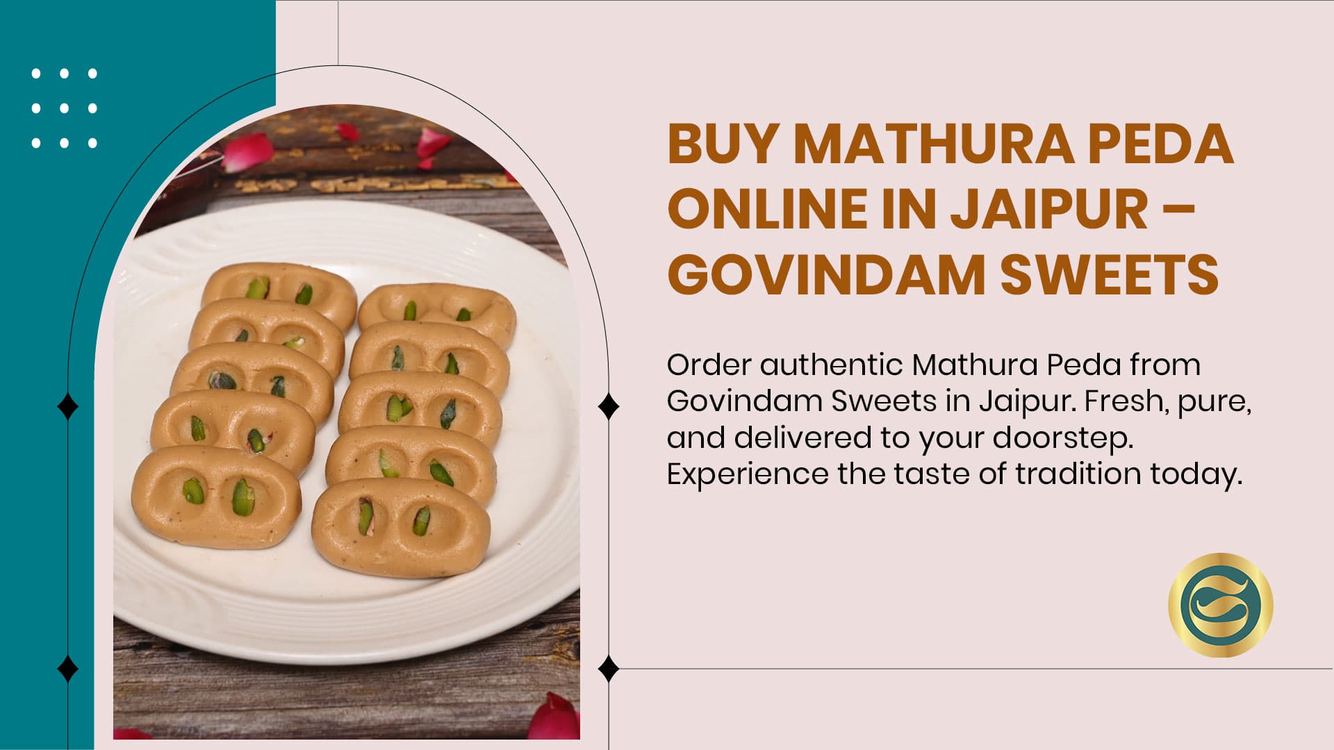 Mathura Peda Online Delivery Govindam Sweets: Authentic Krishna Land Delicacy