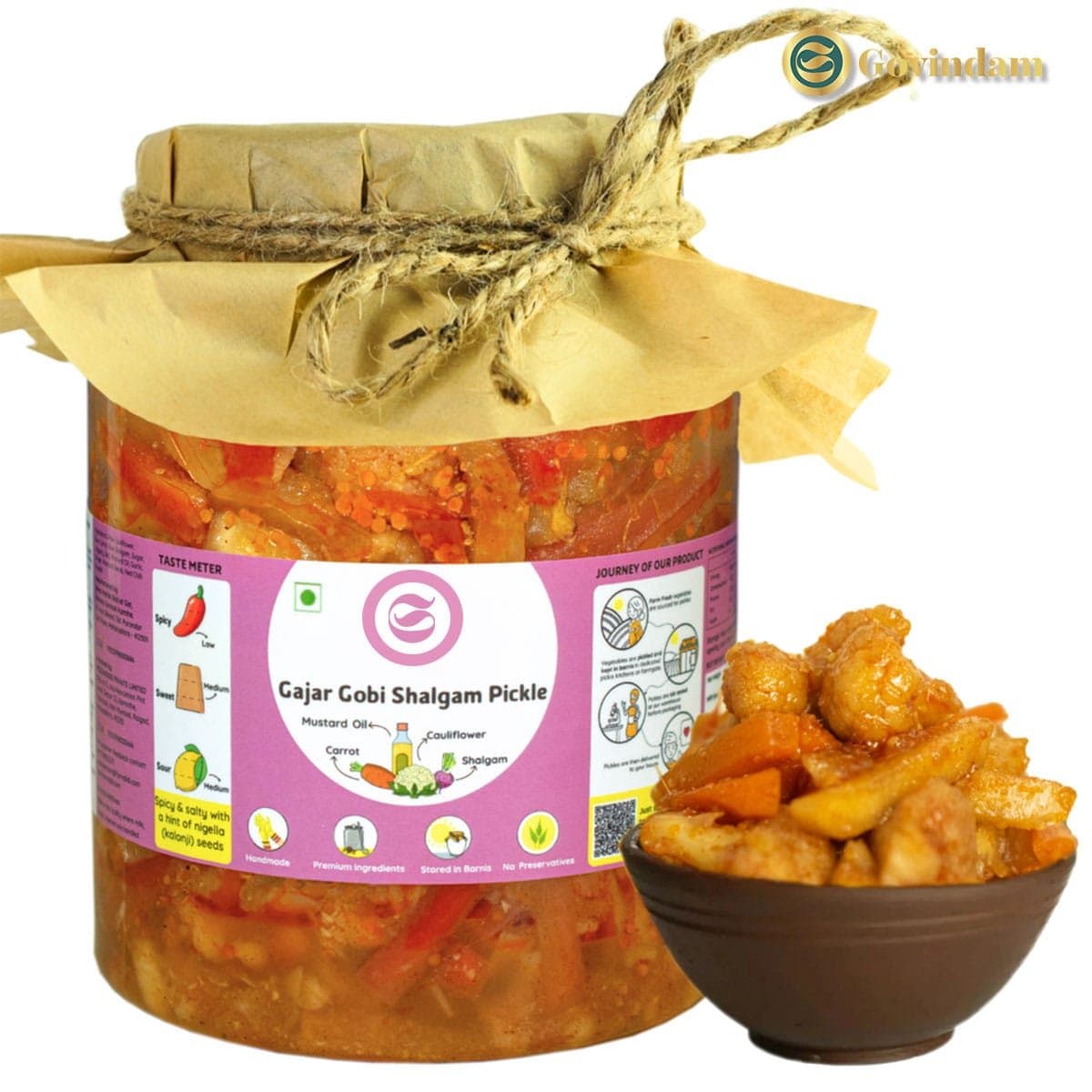 Gobhi Shalgam Ka Achar Mixed Pickle