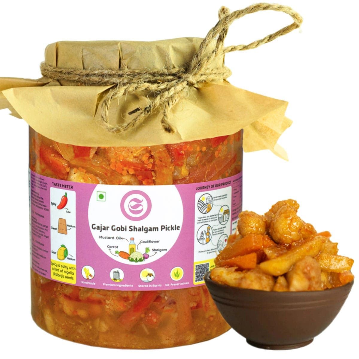 Gobhi Shalgam Pickle
