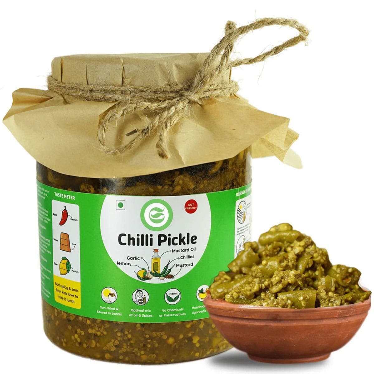 Green Chilli Pickle