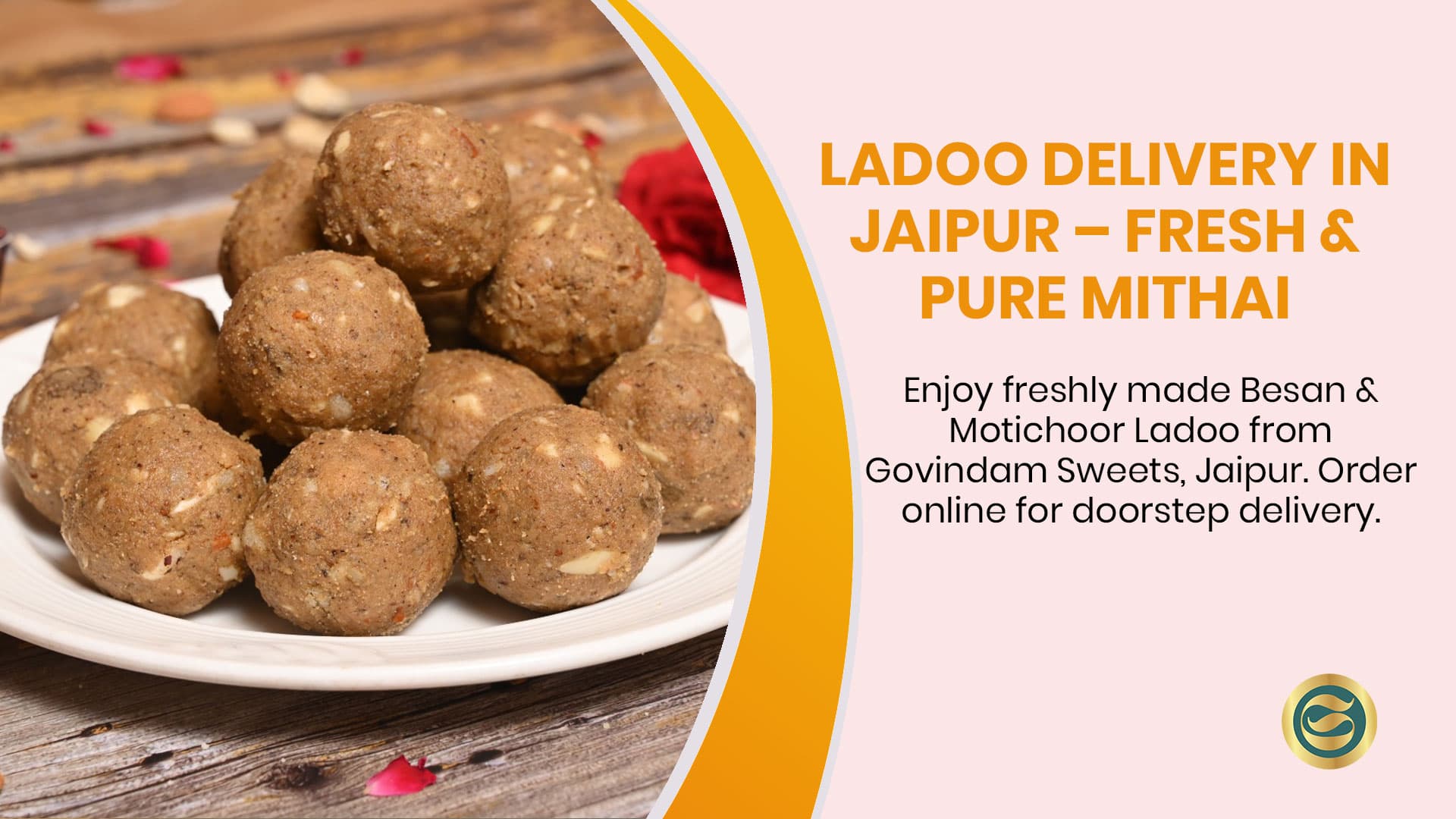 Premium Ladoo Delivery in Jaipur – Fresh & Pure Mithai Now